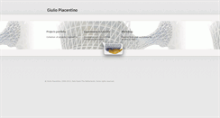 Desktop Screenshot of giuliopiacentino.com